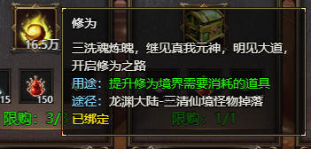 《王者天下》修为